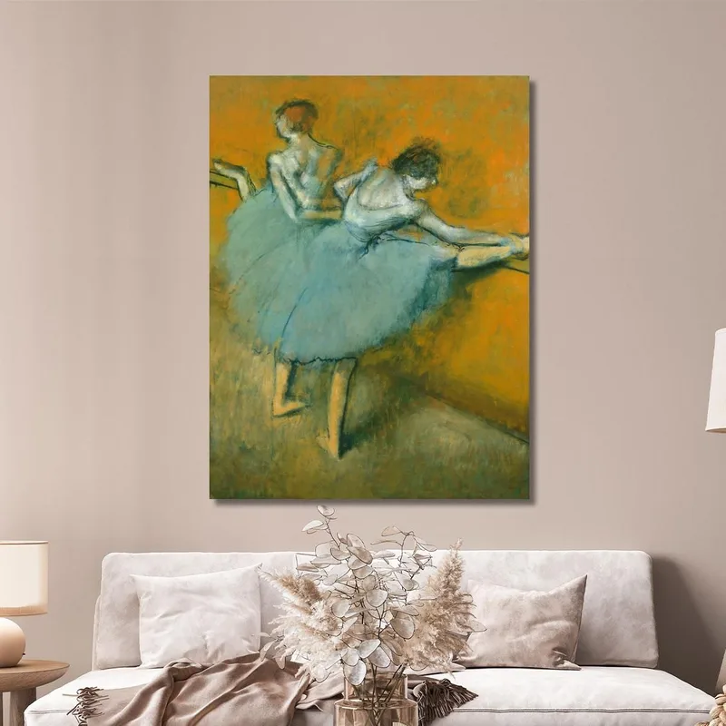 Ballerini Alla Sbarra Edgar Degas