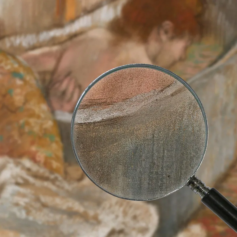 Le Bain (Donna Nella Vasca Da Bagno) Edgar Degas