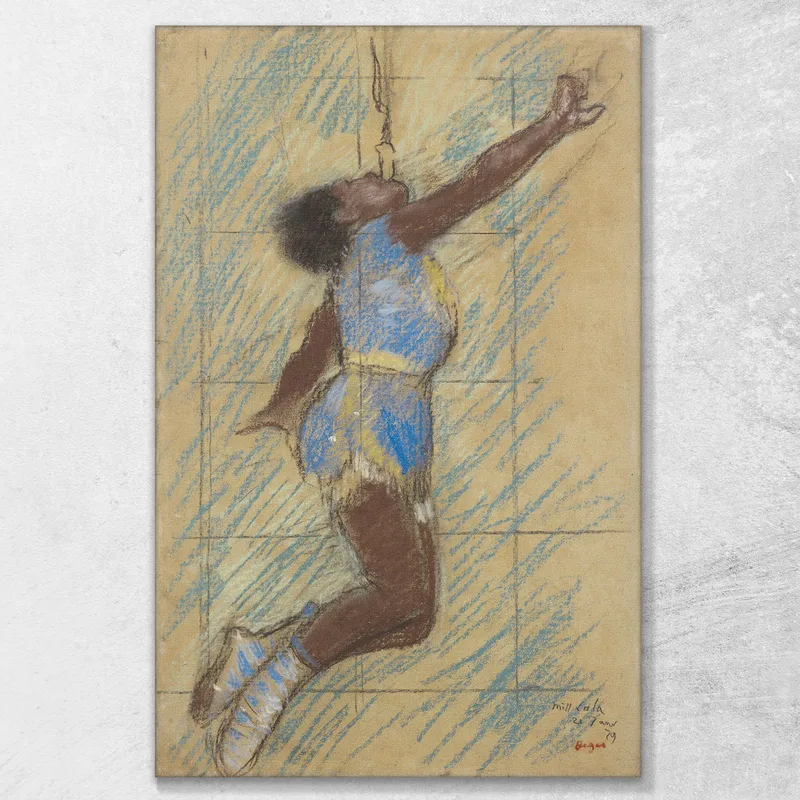 Miss Lala At The Fernando Circus Edgar Degas