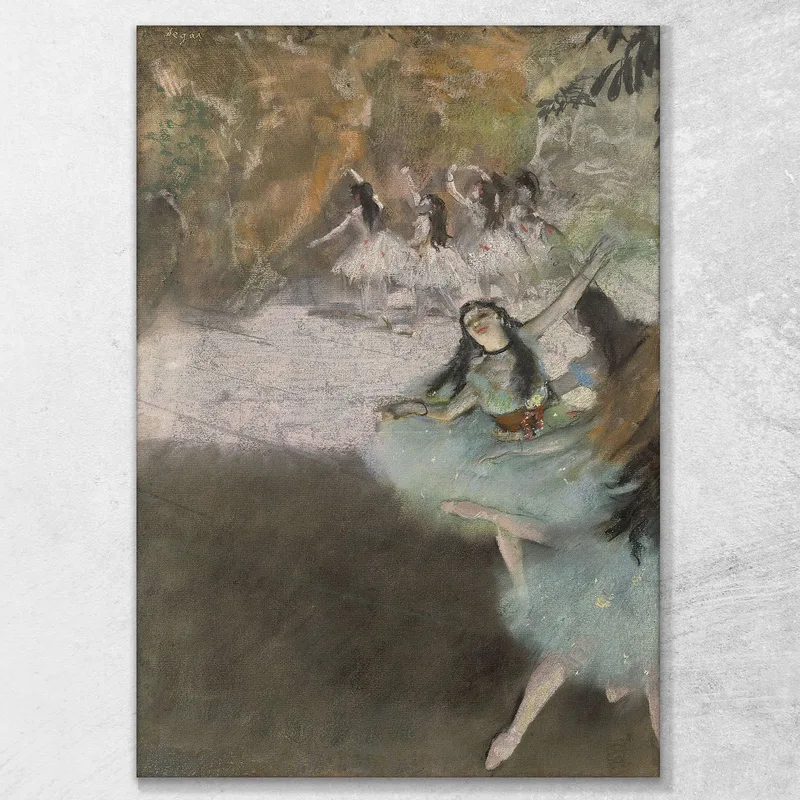 En El Escenario Edgar Degas