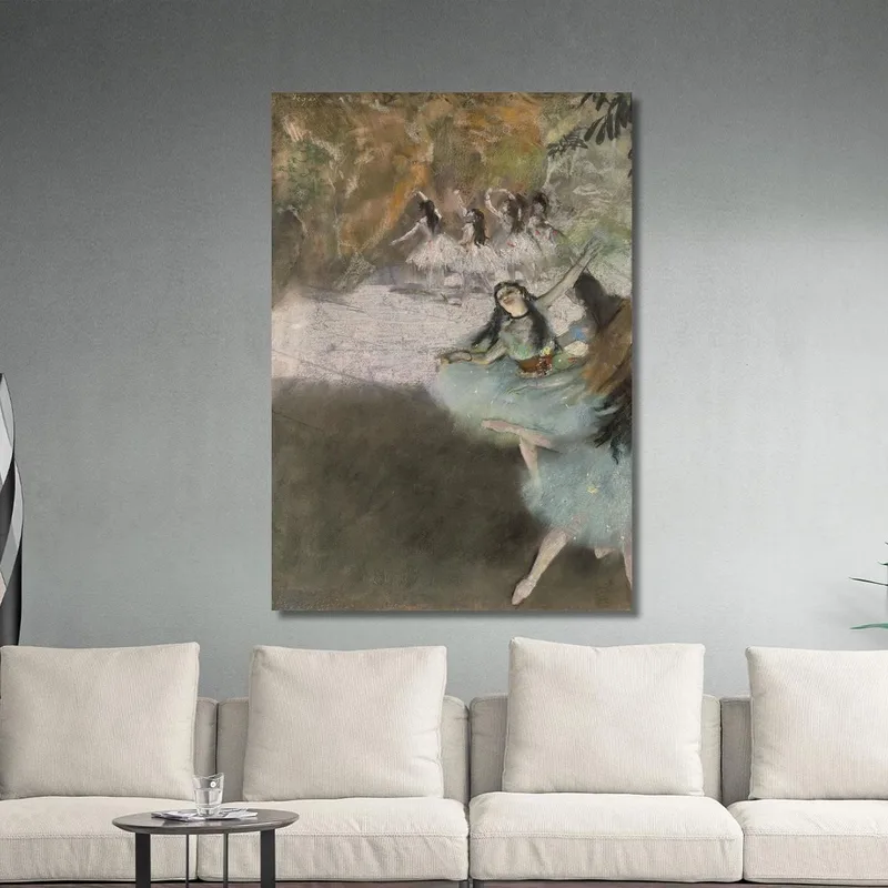 En El Escenario Edgar Degas
