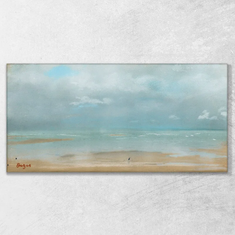 Plage À Marée Basse Edgar Degas