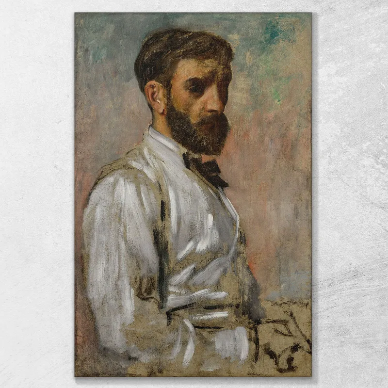 Portrait Of An Artist (Léon Bonnat) Edgar Degas