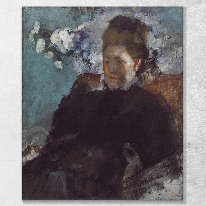 Ritratto Di Una Donna Edgar Degas