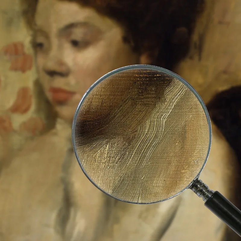 Portrait D'Une Jeune Femme Edgar Degas