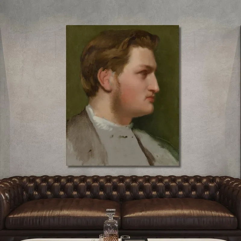 Retrato De Paul Valpinçon Edgar Degas