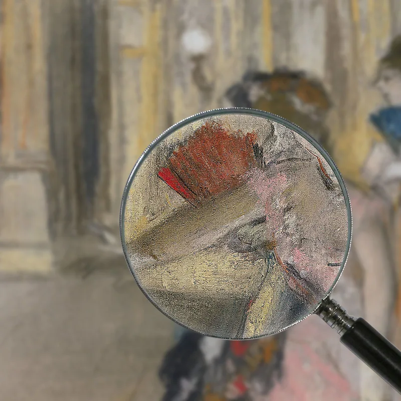 Sänger Auf Der Bühne Edgar Degas