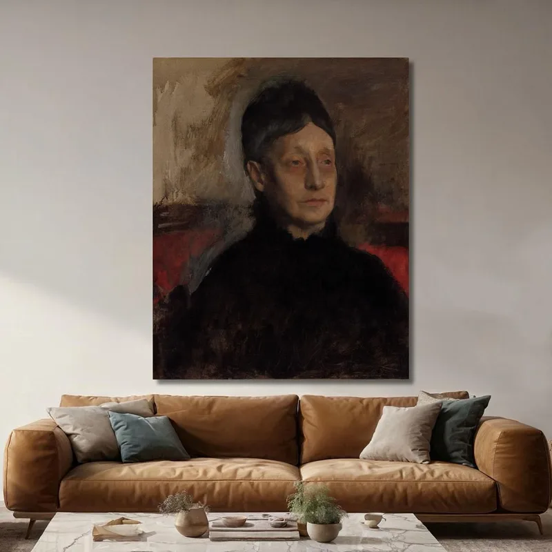 Stefanina Primicile Carafa Marchioness Of Cicerale And Duchess Of Montejasi Edgar Degas