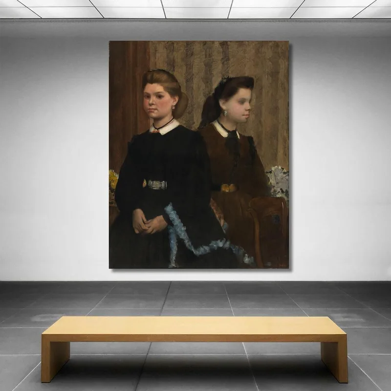 Le Sorelle Bellelli (Giovanna E Giuliana Bellelli) Edgar Degas