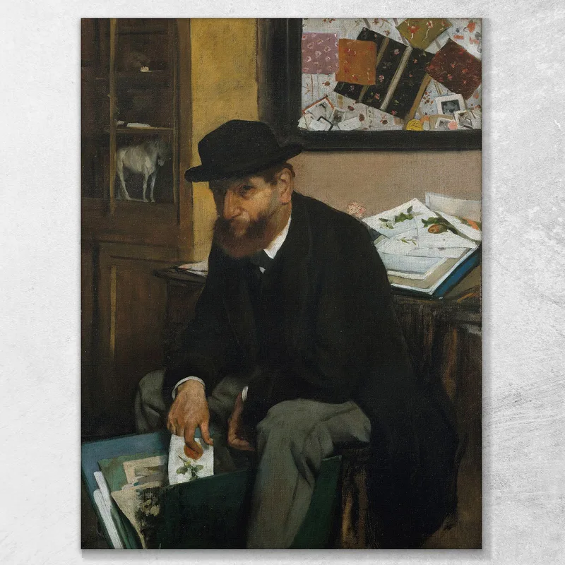 Der Sammler Von Drucken Edgar Degas