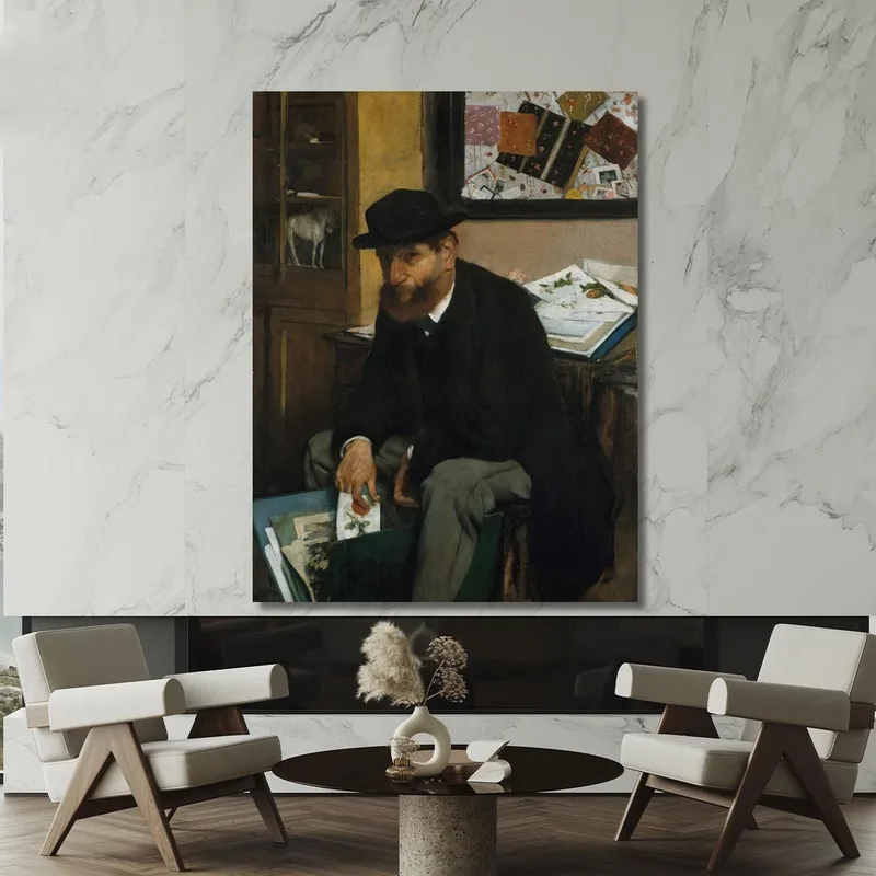 Der Sammler Von Drucken Edgar Degas