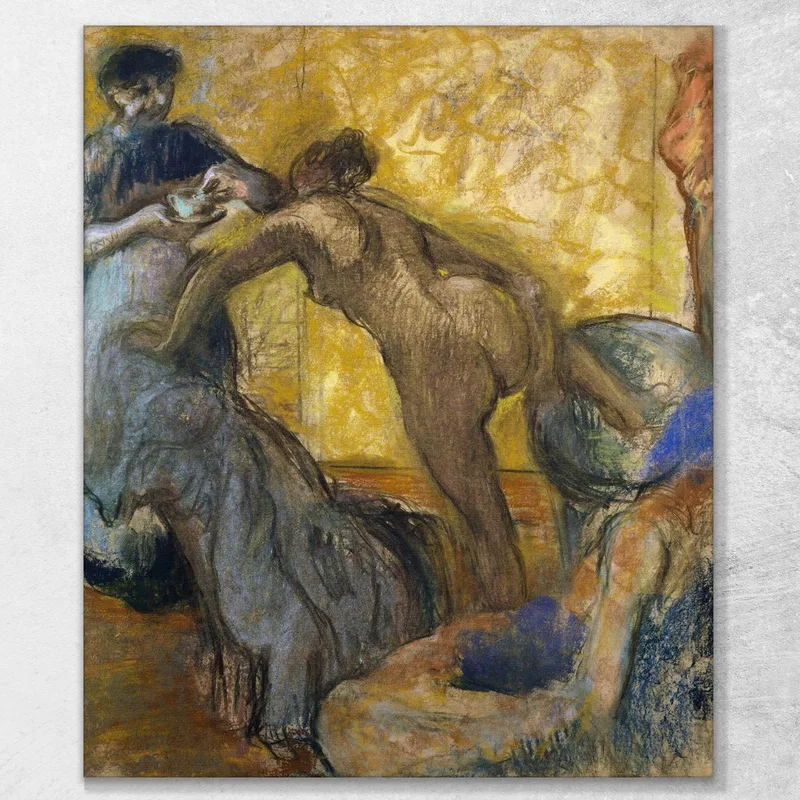 The Cup Of Hot Chocolate Edgar Degas