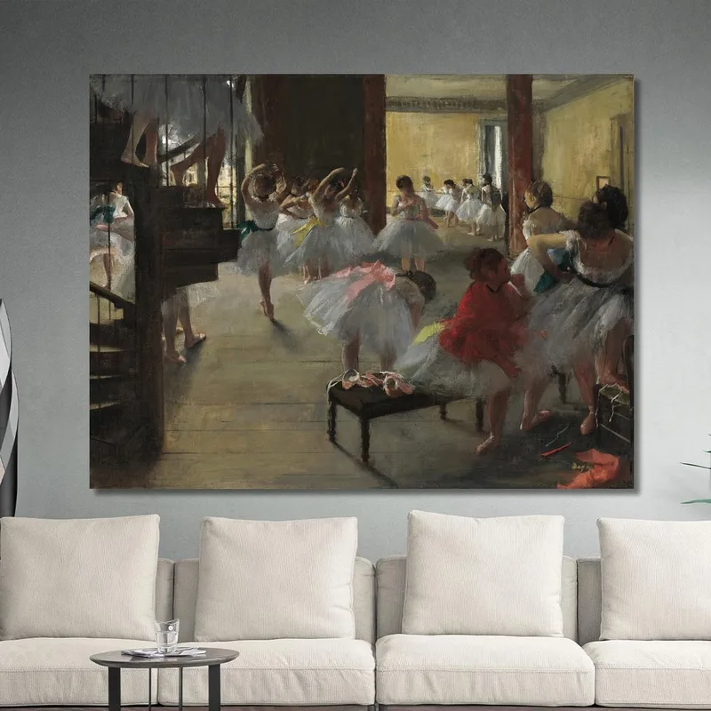 Le Cours De Danse Edgar Degas