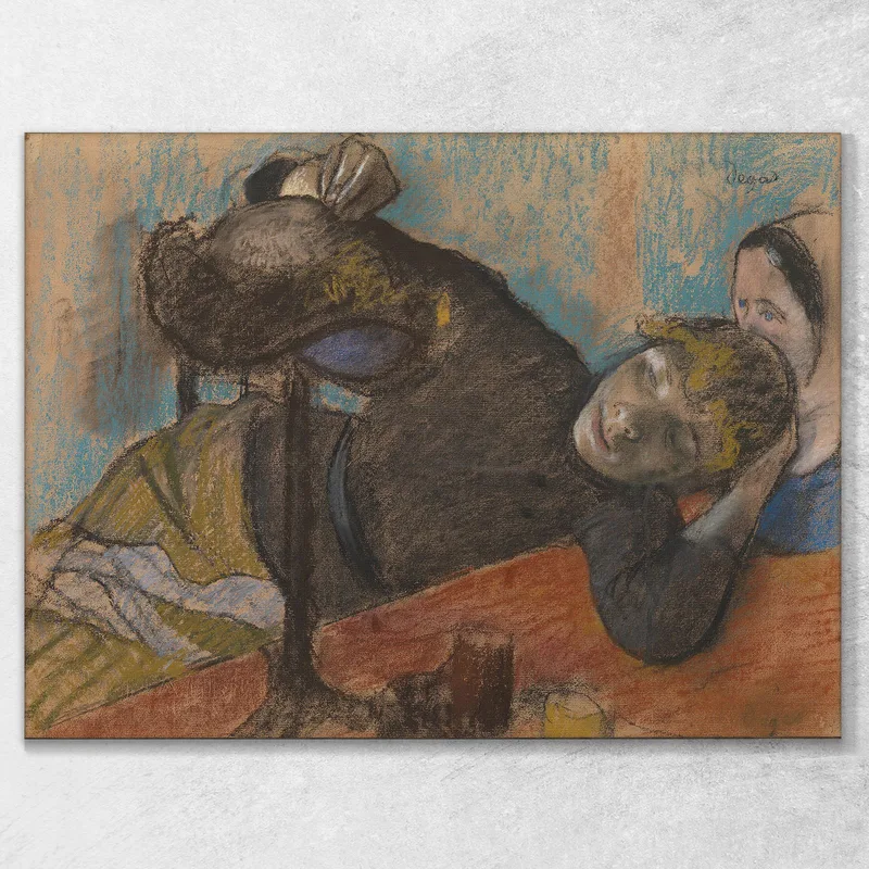 La Sombrerera Edgar Degas
