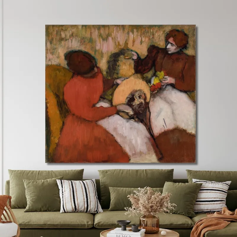 Las Sombrereras 2 Edgar Degas