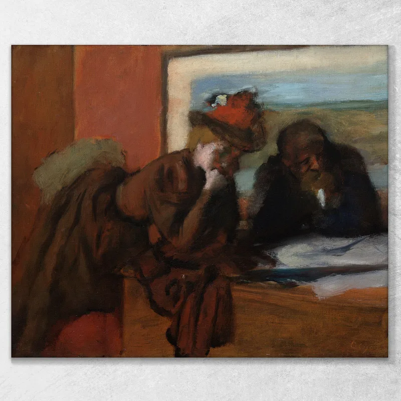 La Conversación Edgar Degas