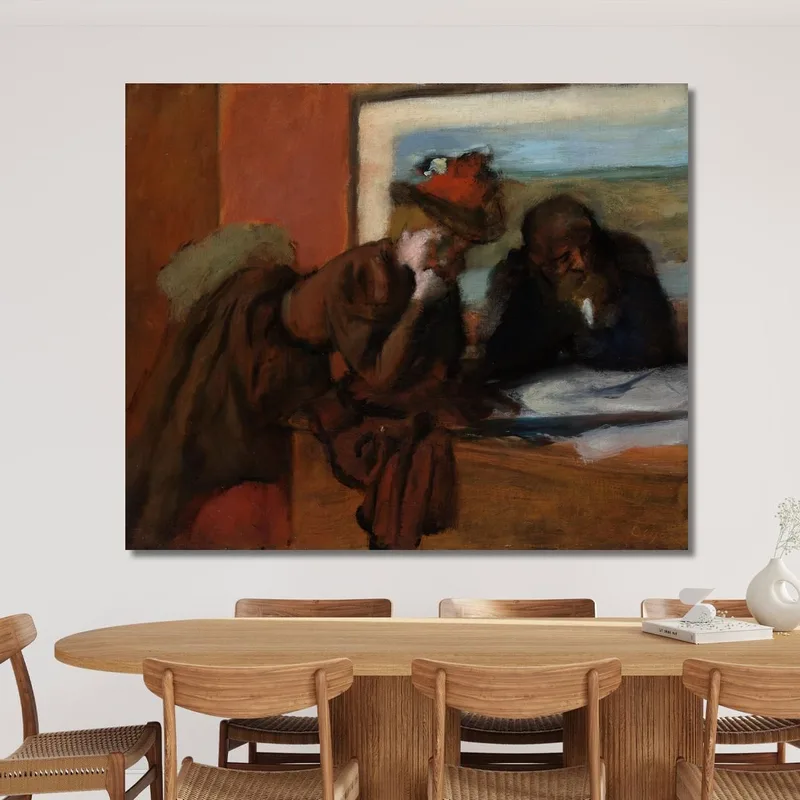 La Conversación Edgar Degas