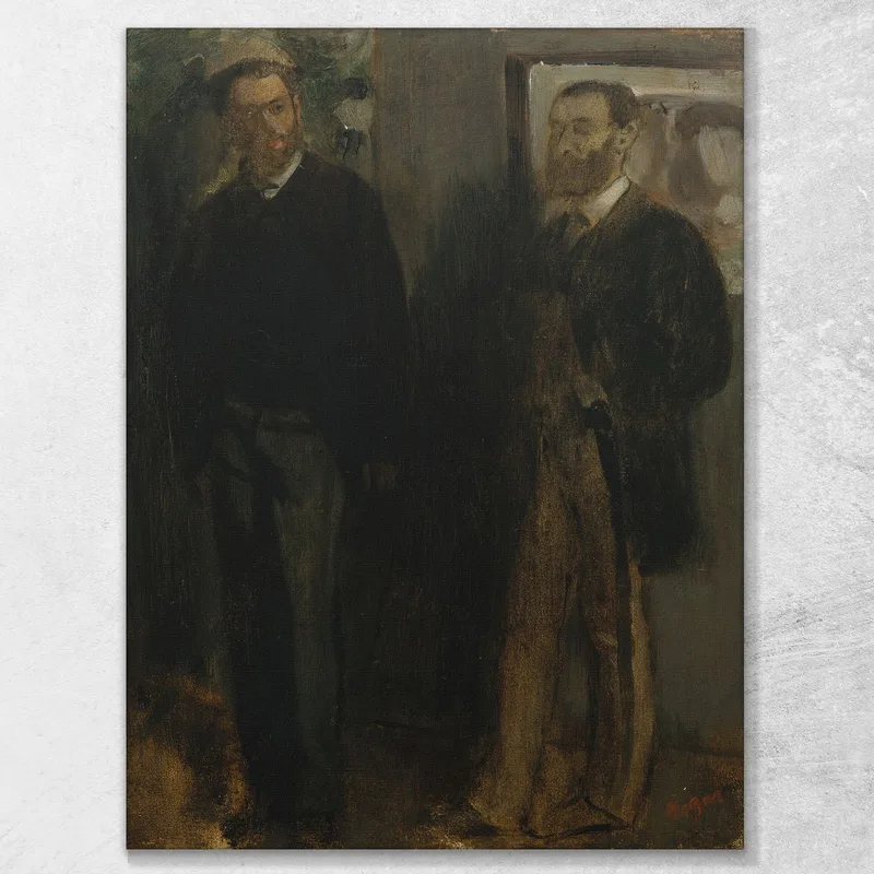 Dos Hombres Edgar Degas