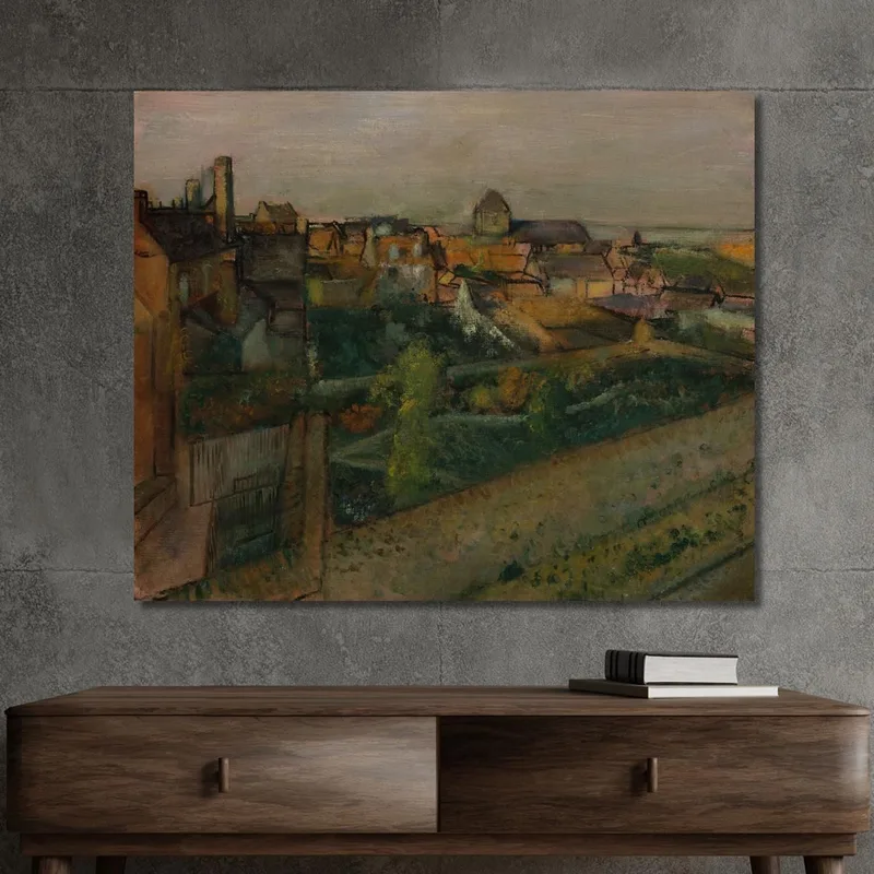 Vista De Saint-Valéry-Sur-Somme Edgar Degas