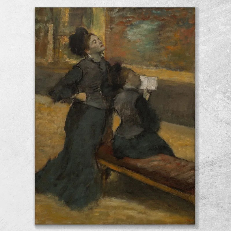 Visita Ad Un Museo Edgar Degas