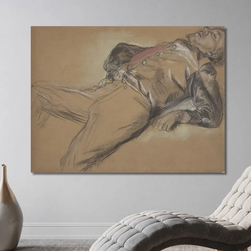 Fallen Jockey Study For Scene From The Steeplechase The Fallen Jockey Edgar Degas