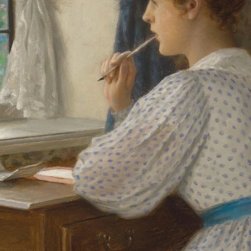 Pensées Vagabondes Edmund Blair Leighton
