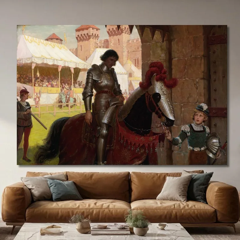 Vanquished Edmund Blair Leighton