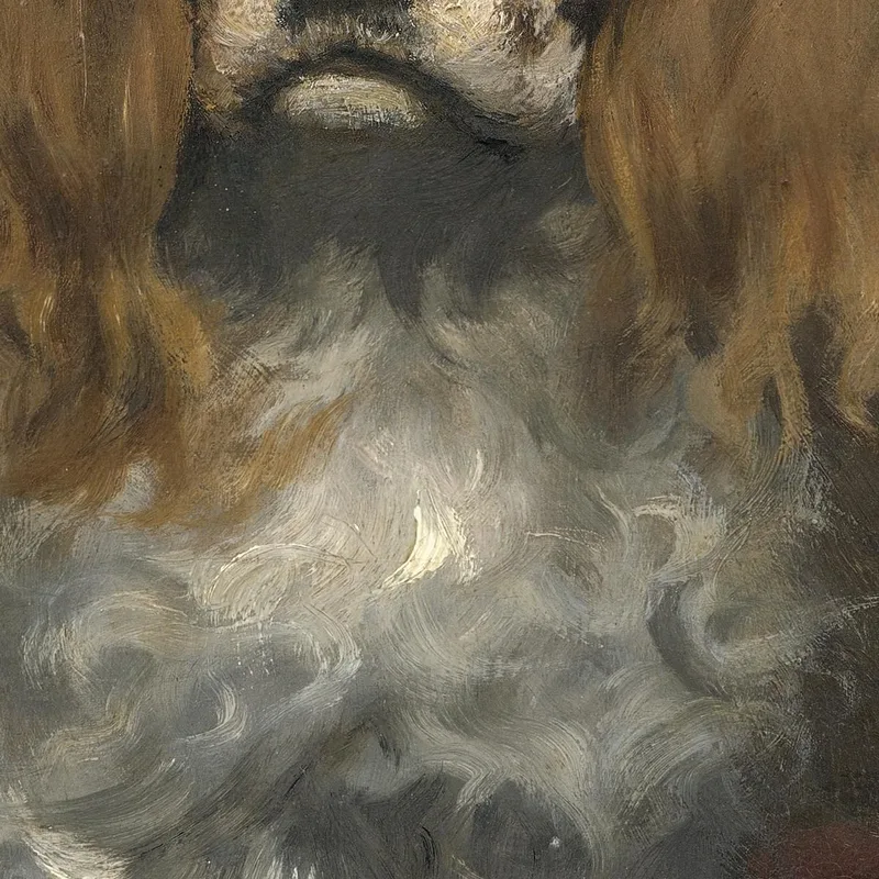 Un Rey Charles Spaniel Édouard Manet