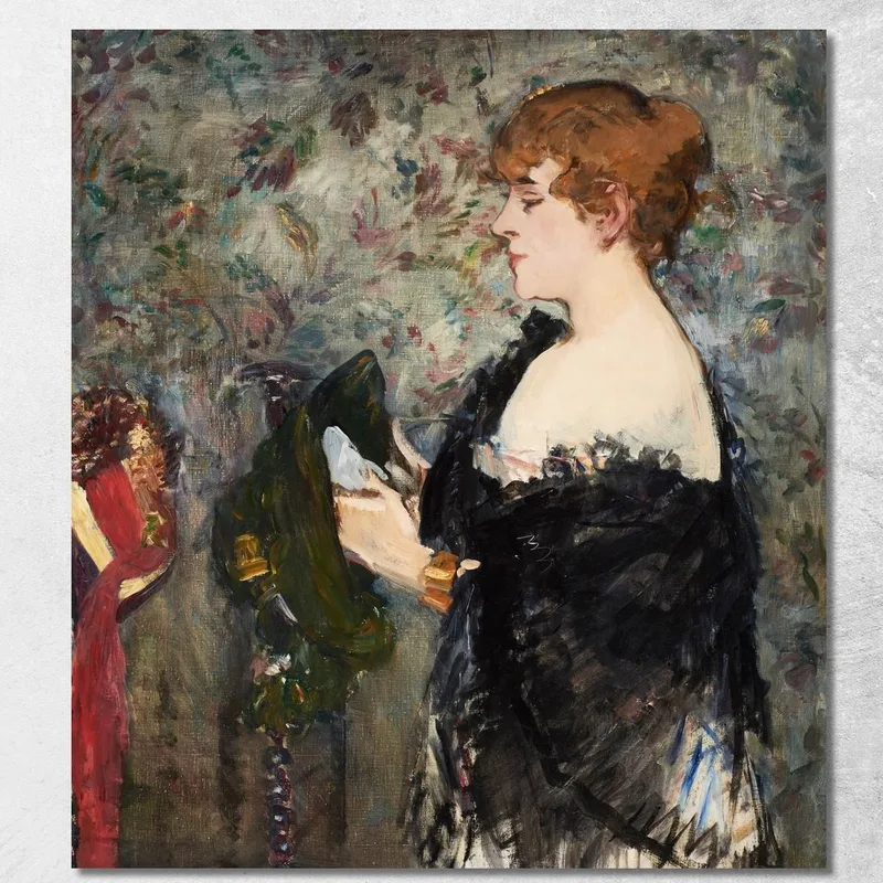 At The Milliner S La Modiste Édouard Manet canvas print