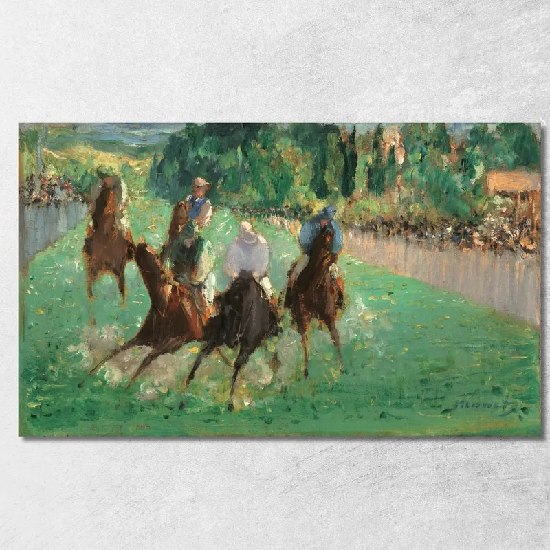 At The Races Édouard Manet canvas print