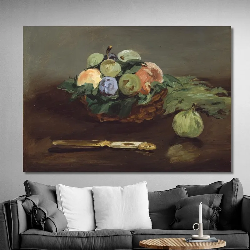 Cesta De Frutas Édouard Manet