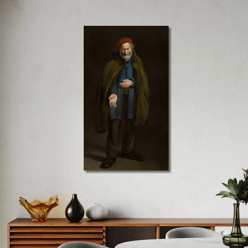 Mendigo Con Trenca Filósofo Édouard Manet
