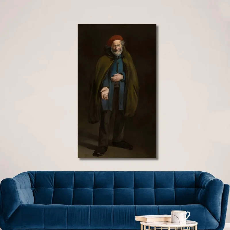 Mendigo Con Trenca Filósofo Édouard Manet
