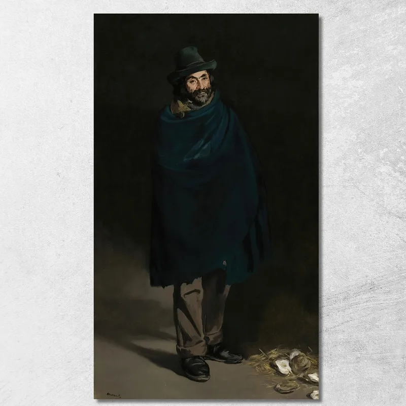 Beggar With Oysters Philosopher Édouard Manet canvas print