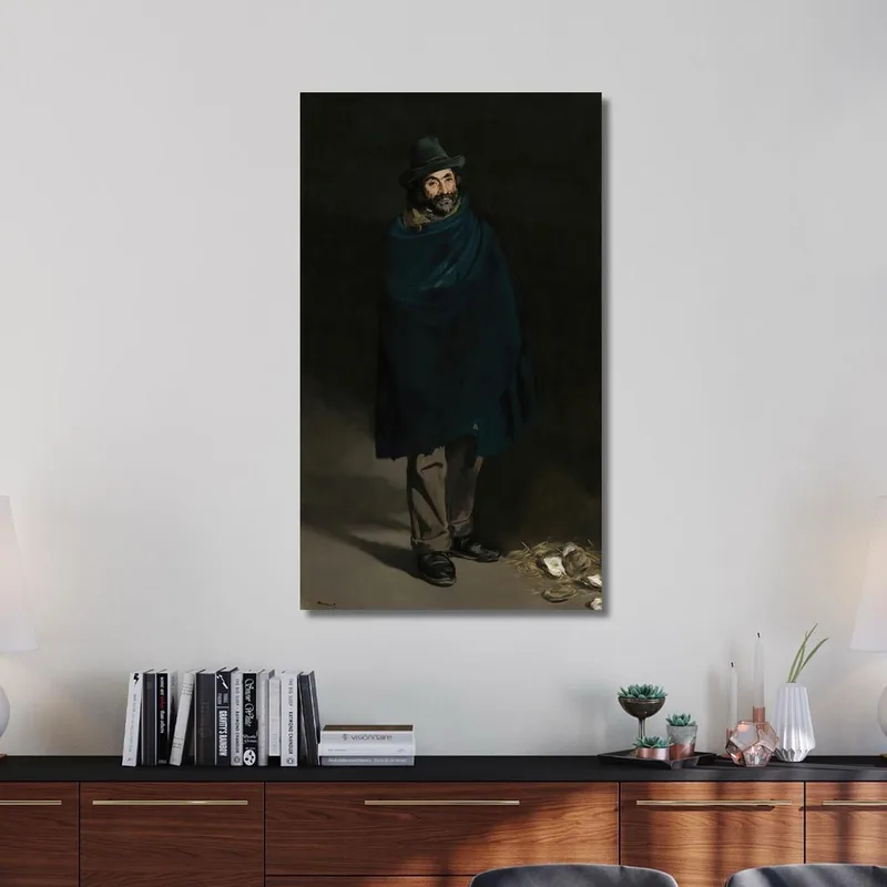Mendigo Con Ostras Filósofo Édouard Manet