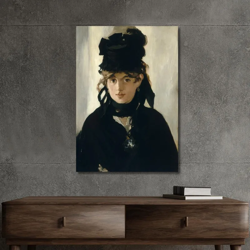Berthe Morisot Con Un Ramo De Violetas Édouard Manet