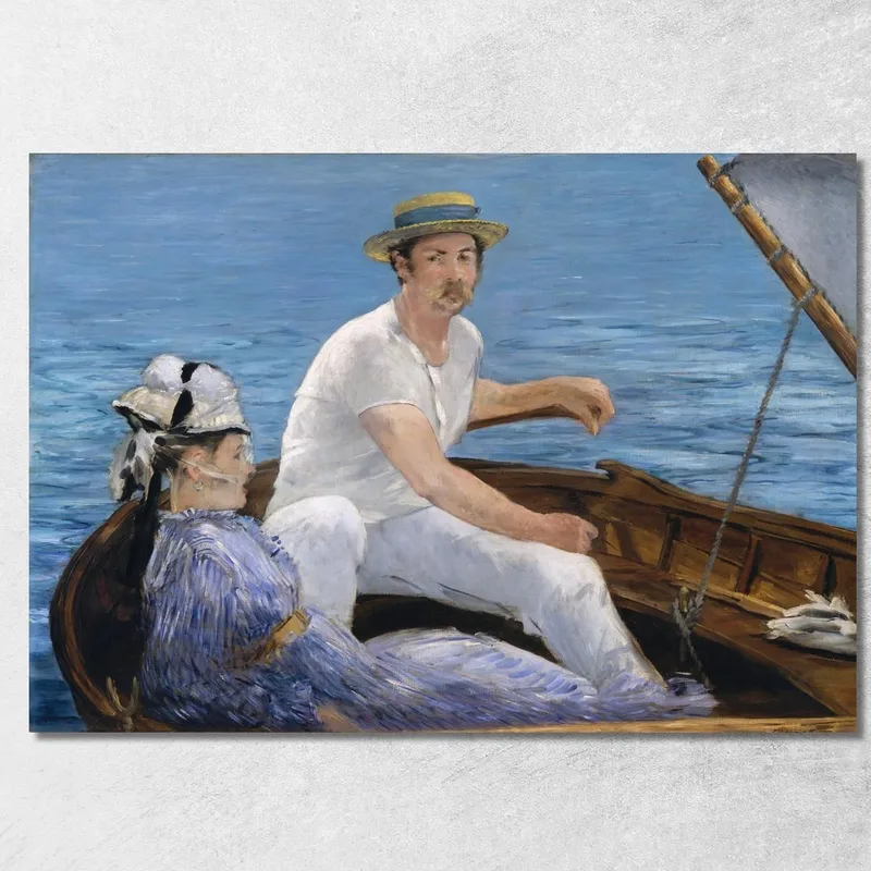 Boating Édouard Manet canvas print