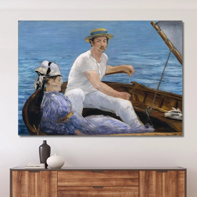 Paseo En Barco Édouard Manet