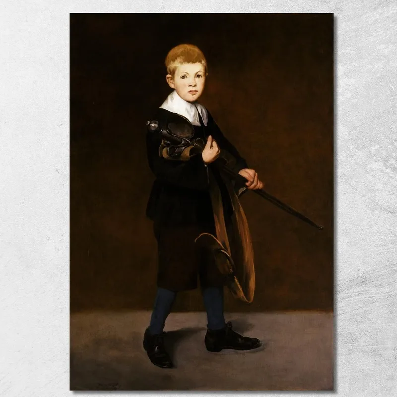 Boy Carrying A Sword Édouard Manet canvas print