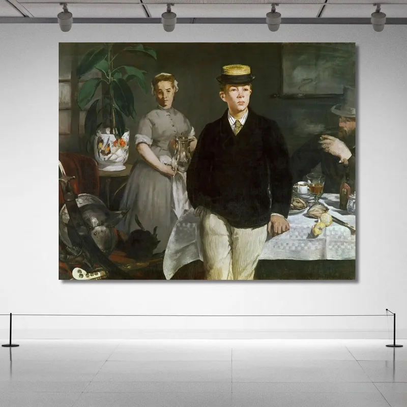 Almuerzo En El Estudio Editar Esto Édouard Manet