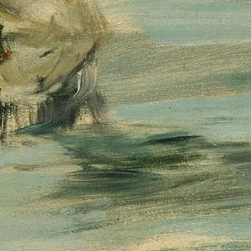 Sulla Spiaggia 1868 Édouard Manet