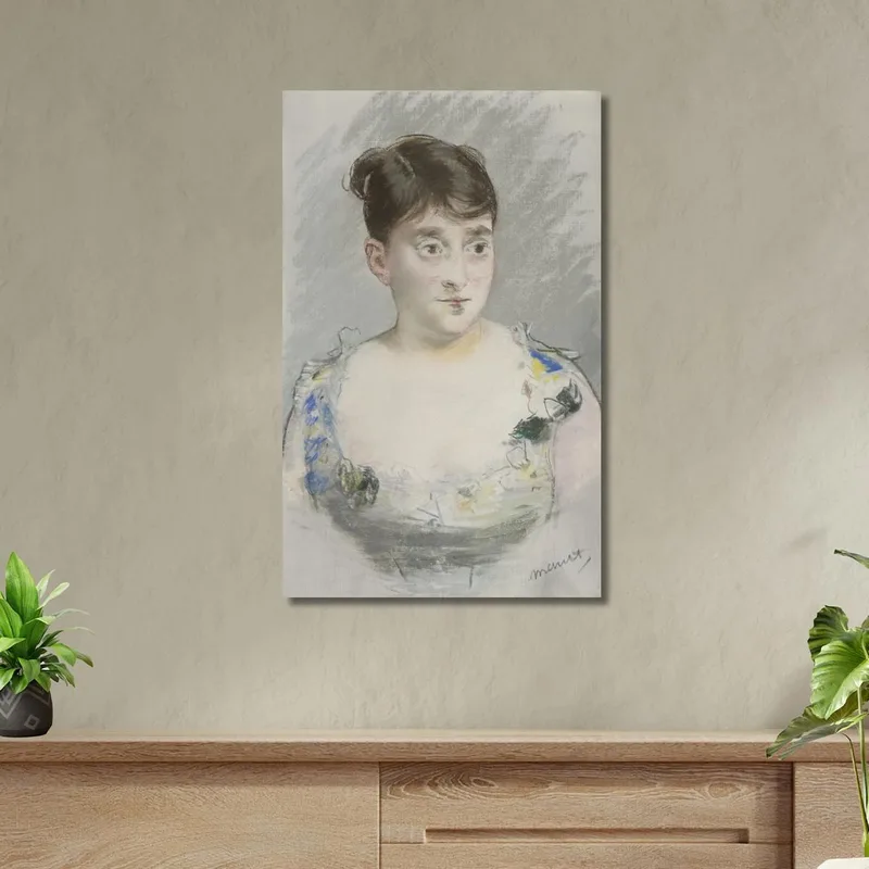 Portrait Of Madame Du Paty Édouard Manet