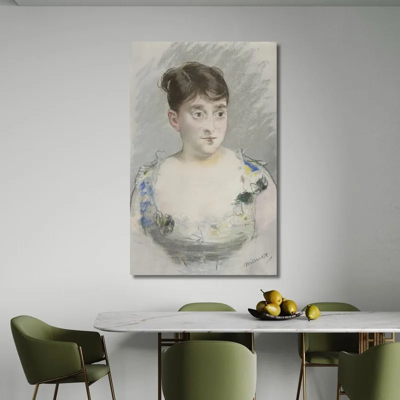 Portrait Of Madame Du Paty Édouard Manet