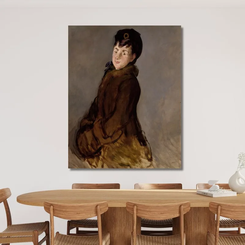 Porträt Von Isabelle Lemonnier Édouard Manet