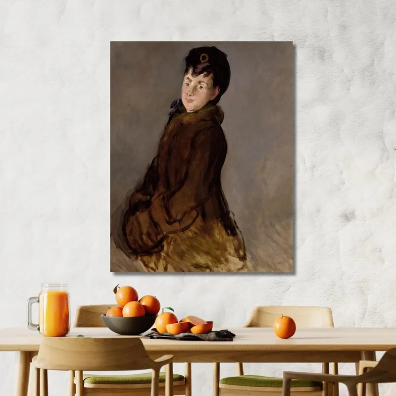 Porträt Von Isabelle Lemonnier Édouard Manet