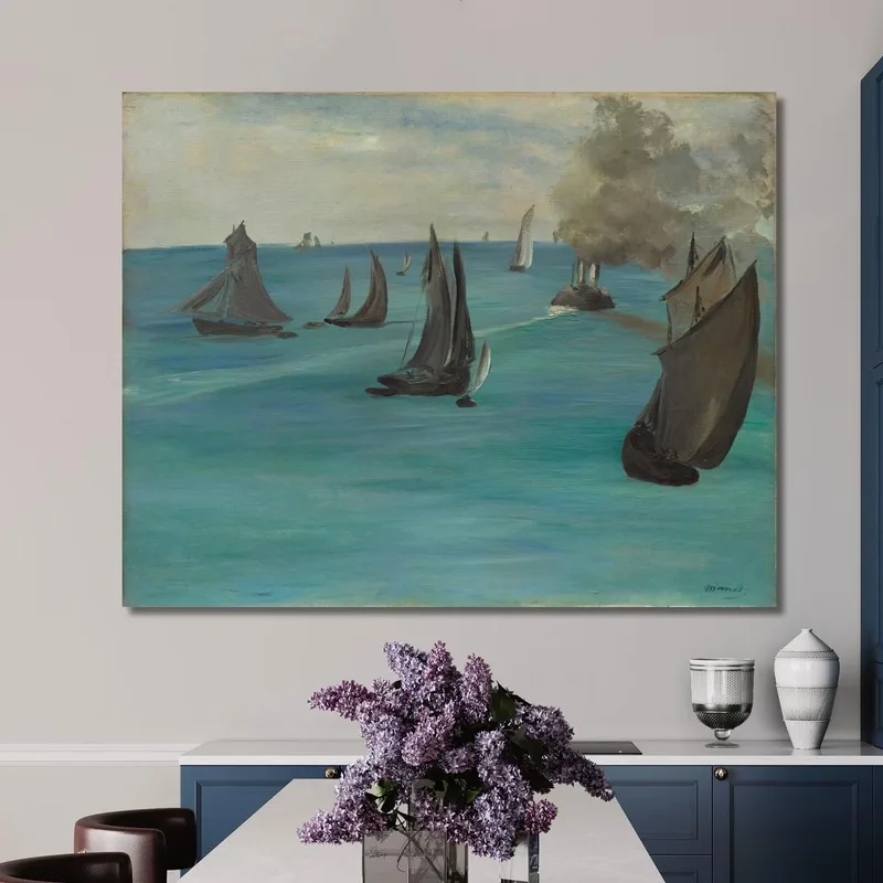 Vista Sul Mare, Tempo Calmo Édouard Manet