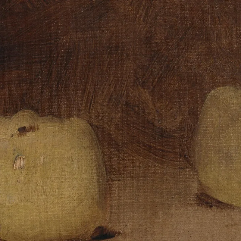 Naturaleza Muerta Con Dos Manzanas Édouard Manet