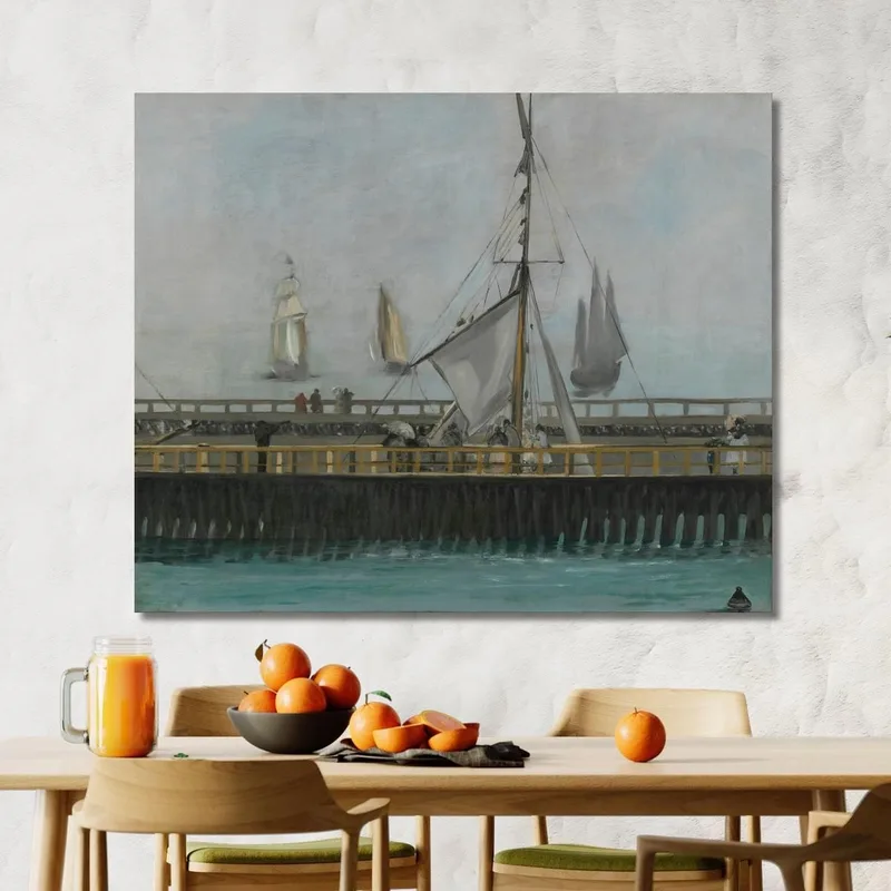 The Jetty Of Boulogne-Sur-Mer Édouard Manet