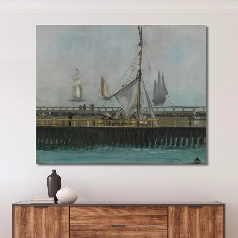 The Jetty Of Boulogne-Sur-Mer Édouard Manet