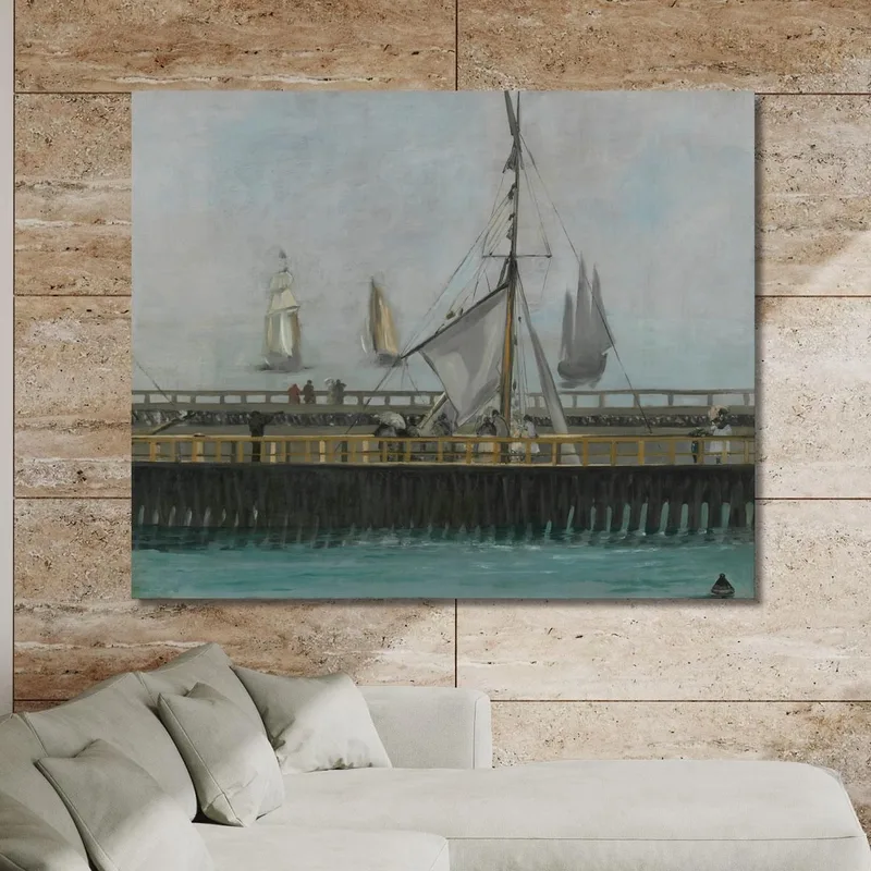 The Jetty Of Boulogne-Sur-Mer Édouard Manet
